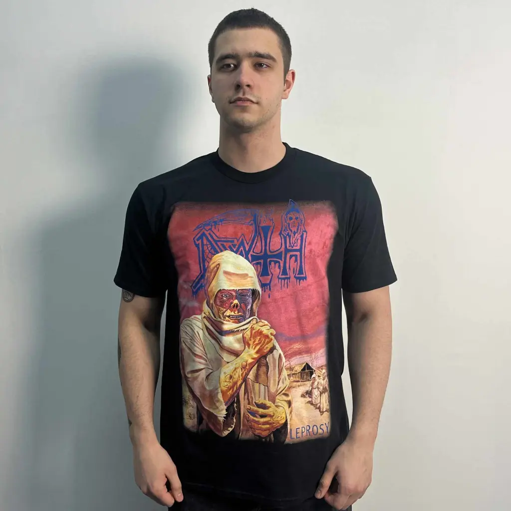 Футболка Death - Leprosy New чорна