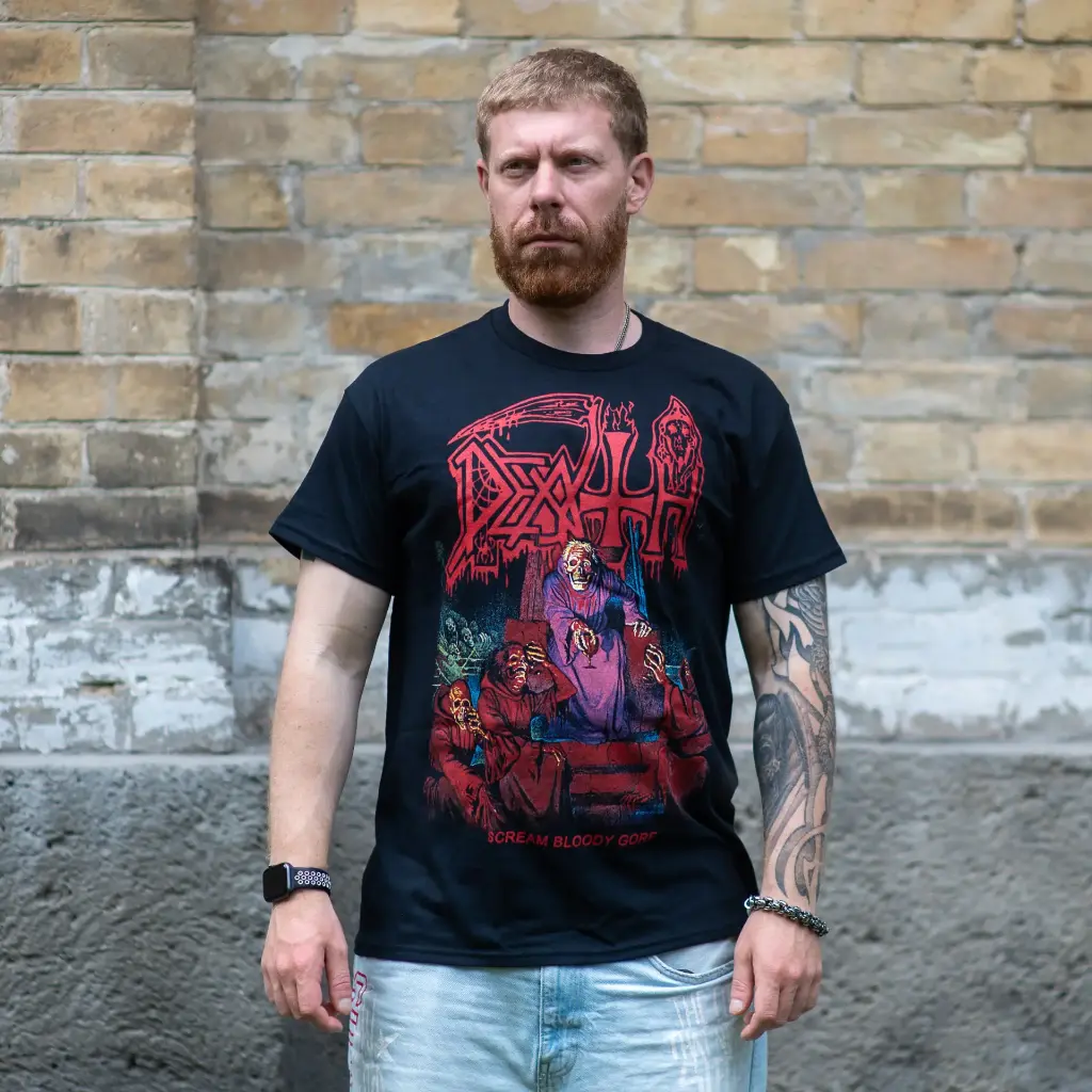 Футболка Death - Scream Bloody Gore чорна