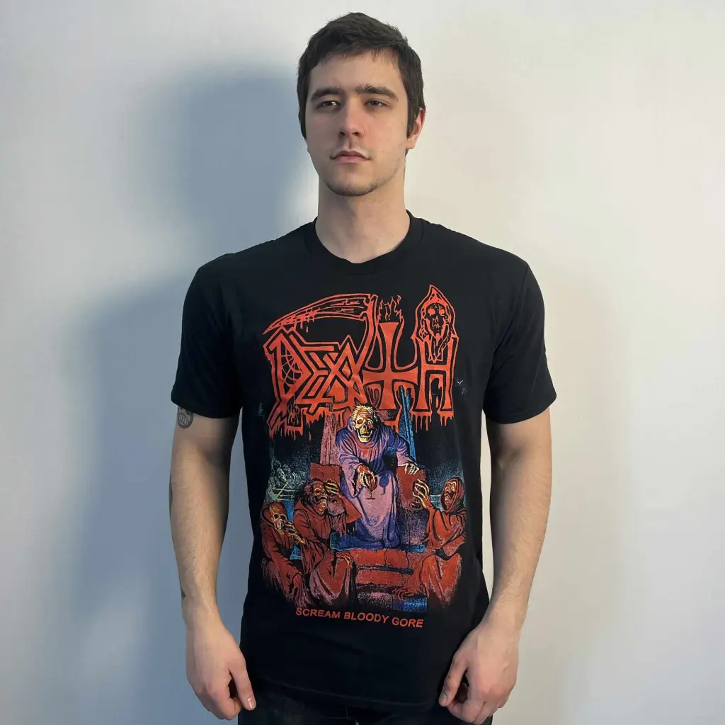 Футболка Death - Scream Bloody Gore чорна