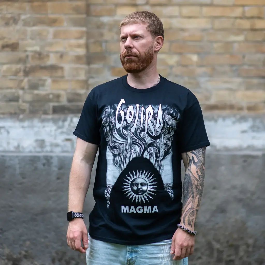 Футболка Gojira - Magma чорна