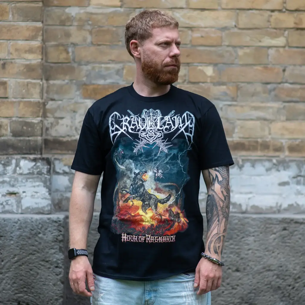 Футболка Graveland - Hour Of Ragnarok чорна