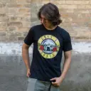 Футболка Guns N' Roses - Bullet Logo чорна