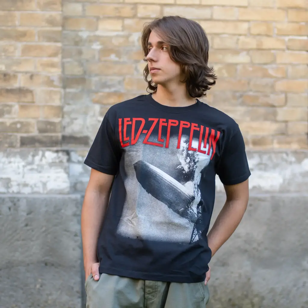 Футболка Led Zeppelin I чорна