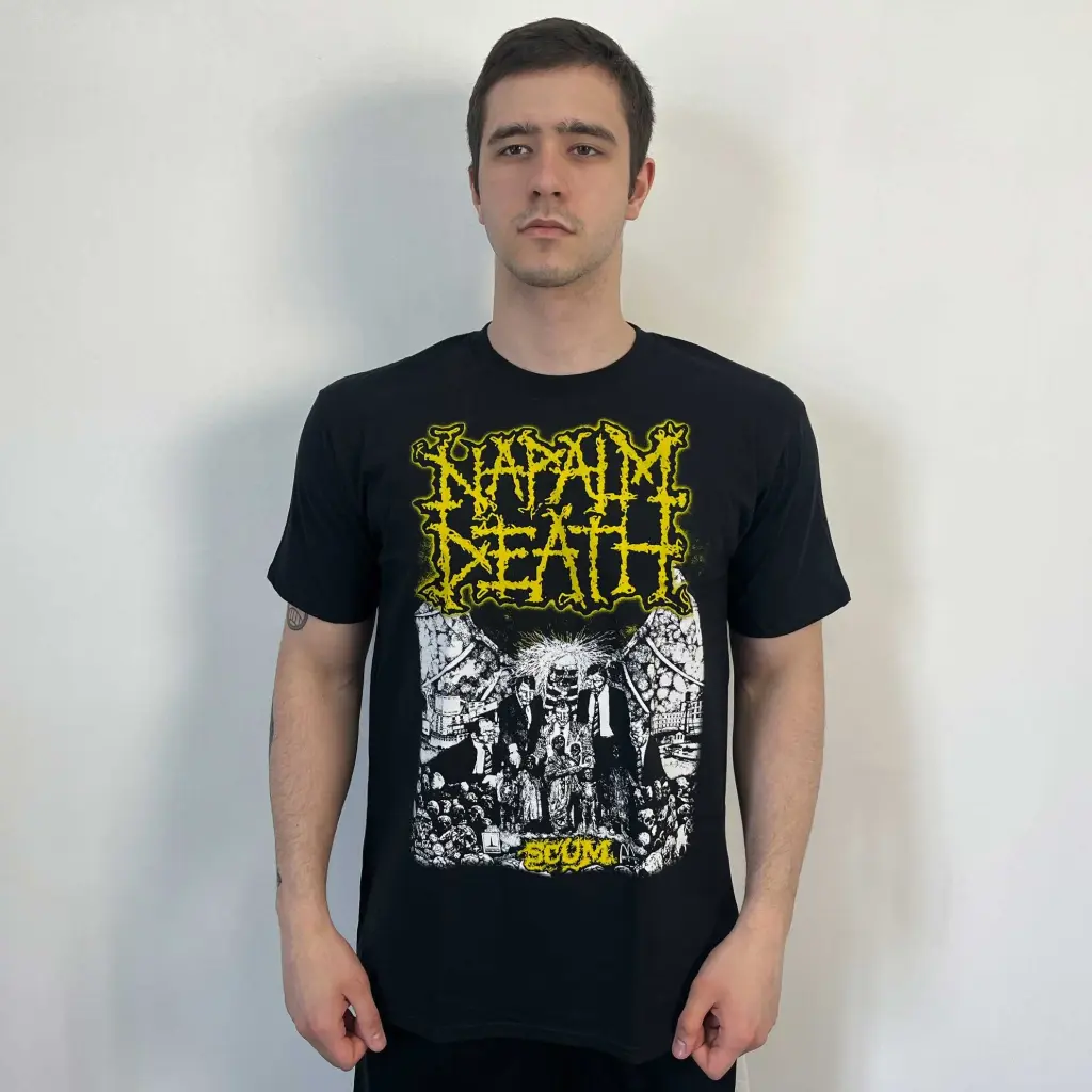 Футболка Napalm Death - Scum чорна