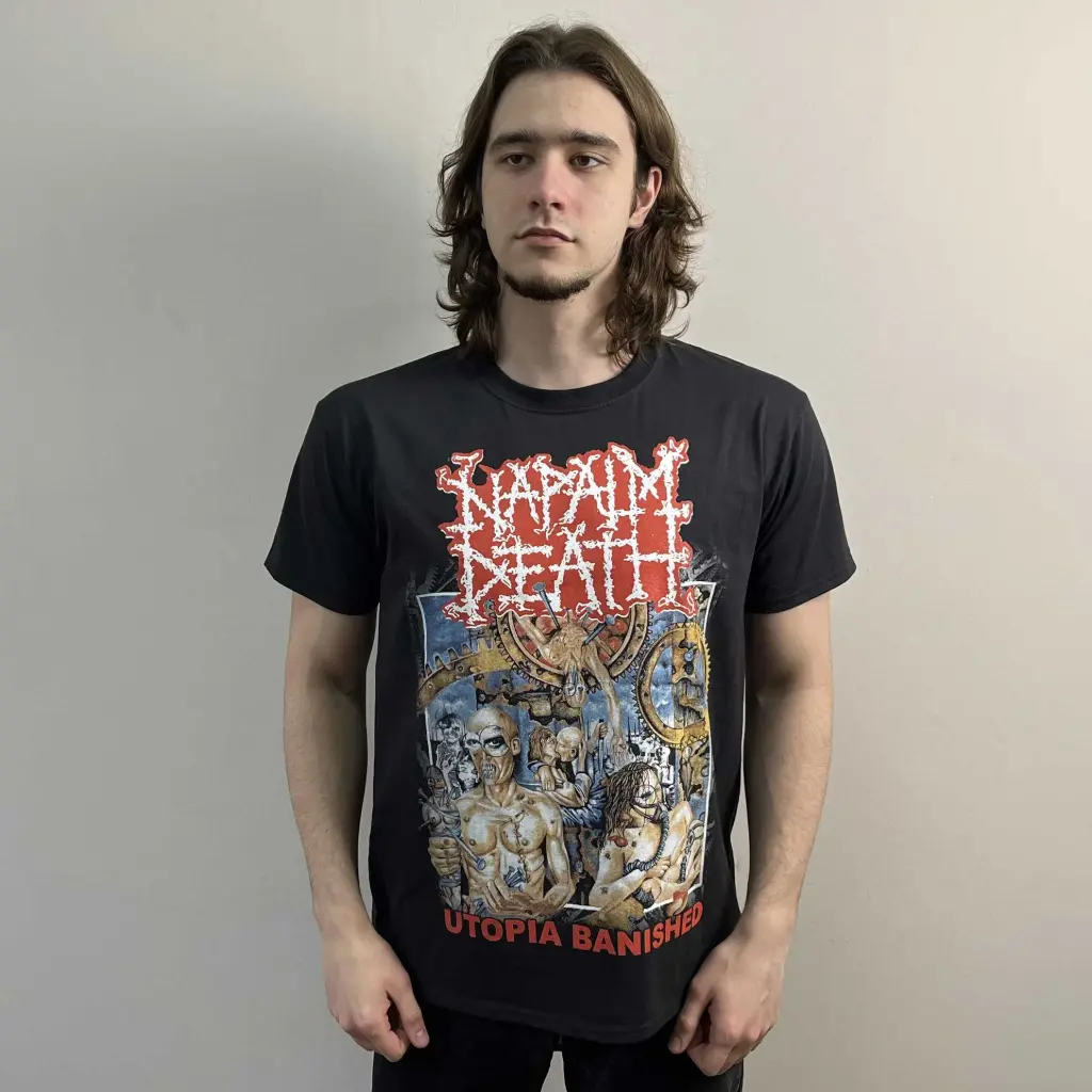 Футболка Napalm Death - Utopia Banished чорна