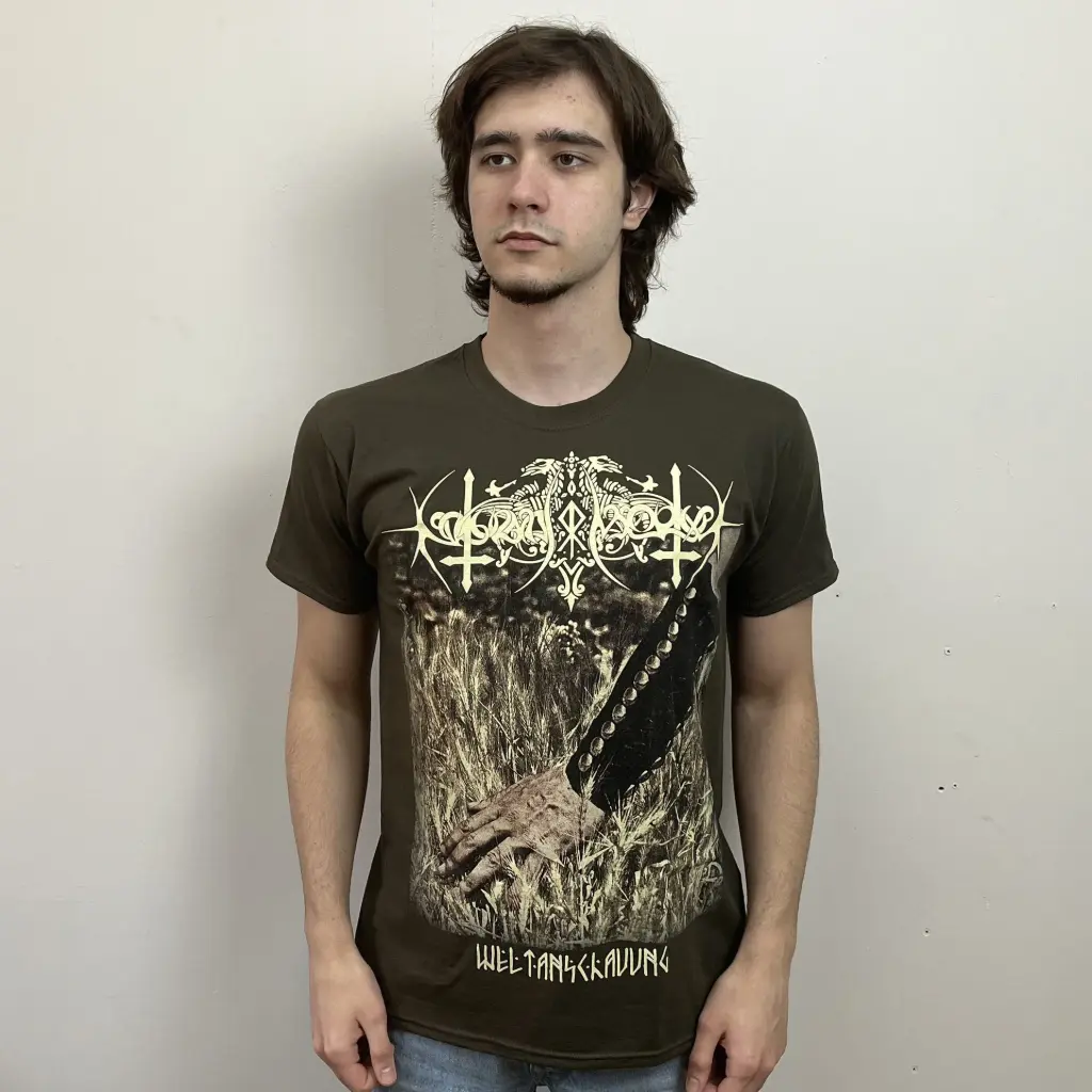 Футболка Nokturnal Mortum - Weltanschauung 2022 коричнева
