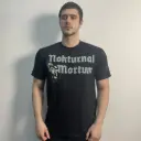 Футболка Nokturnal Mortum - Слава Героям (Hailed Be The Heroes) чорна