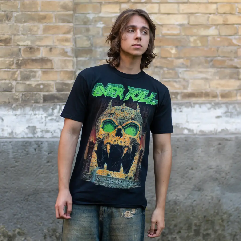 Футболка Overkill - Years Of Decay чорна