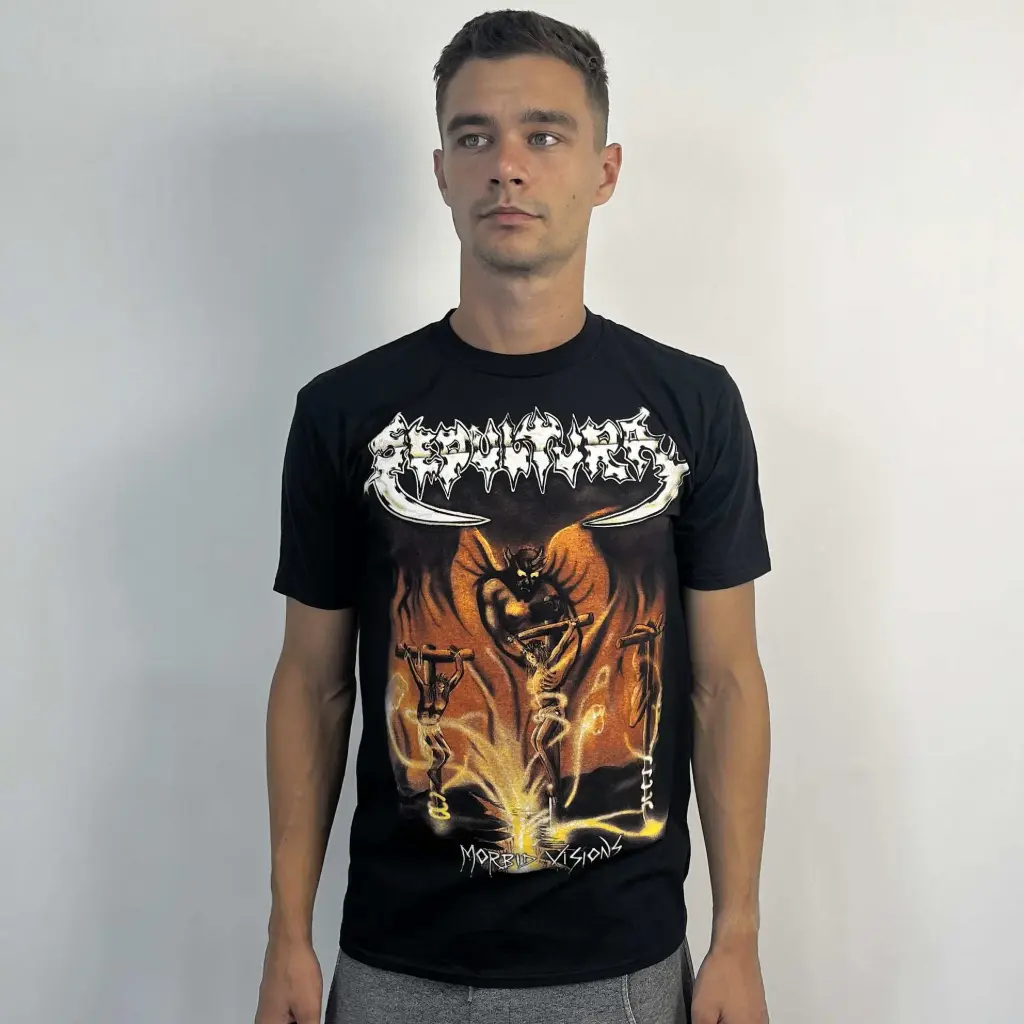 Футболка Sepultura - Morbid Visions чорна