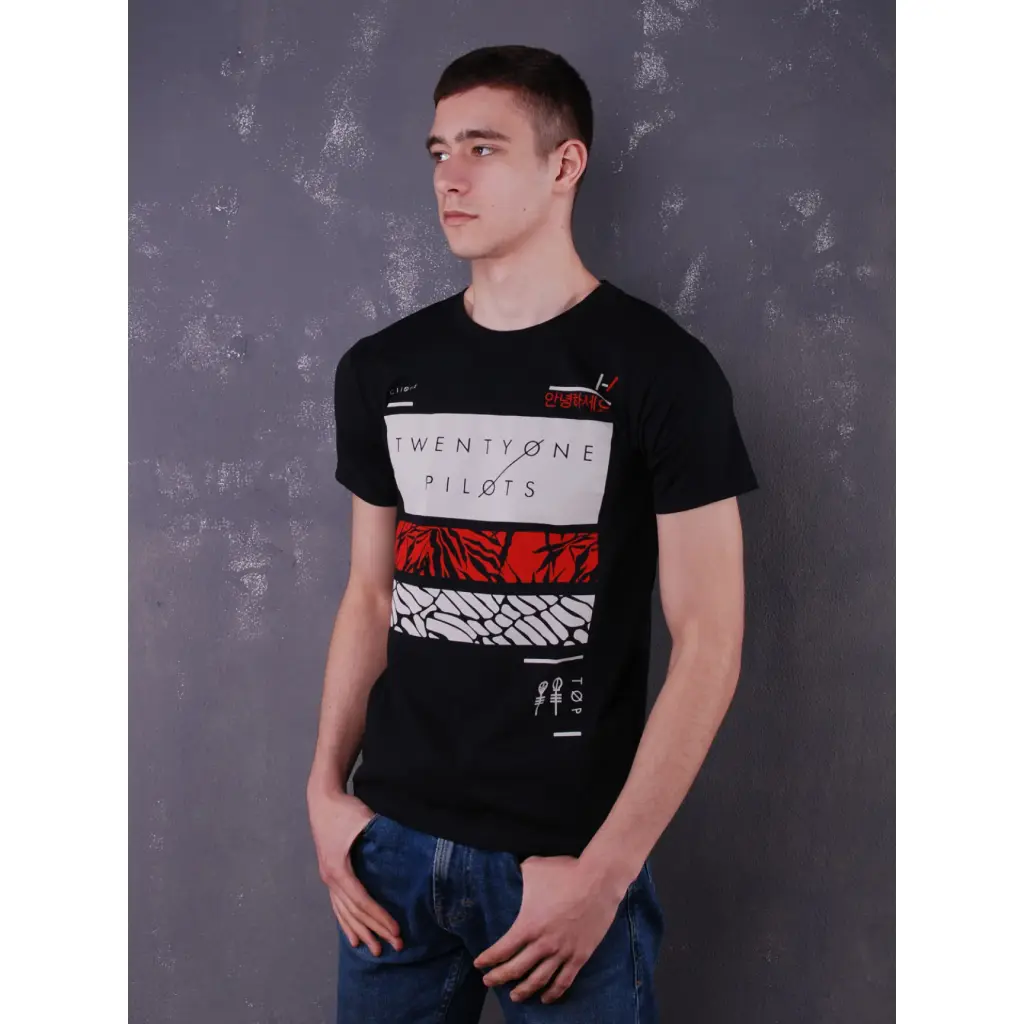 Футболка Twenty One Pilots - Clique чорна