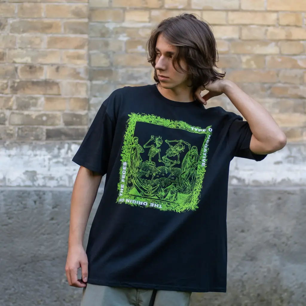 Футболка Type O Negative - The Origin Of The Feces чорна