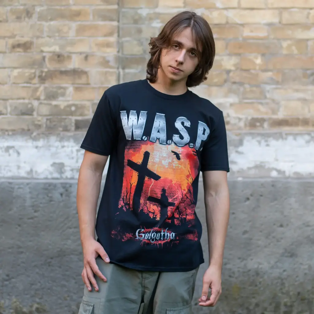 Футболка W.A.S.P. - Golgotha чорна