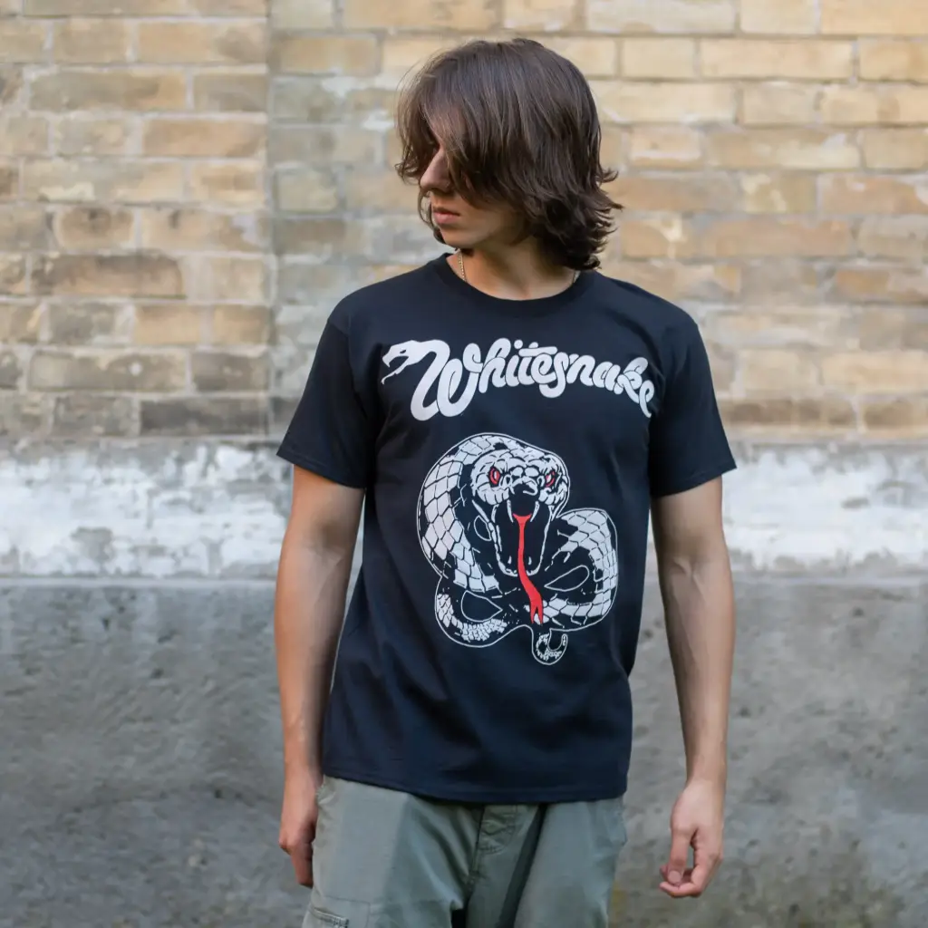 Футболка Whitesnake чорна