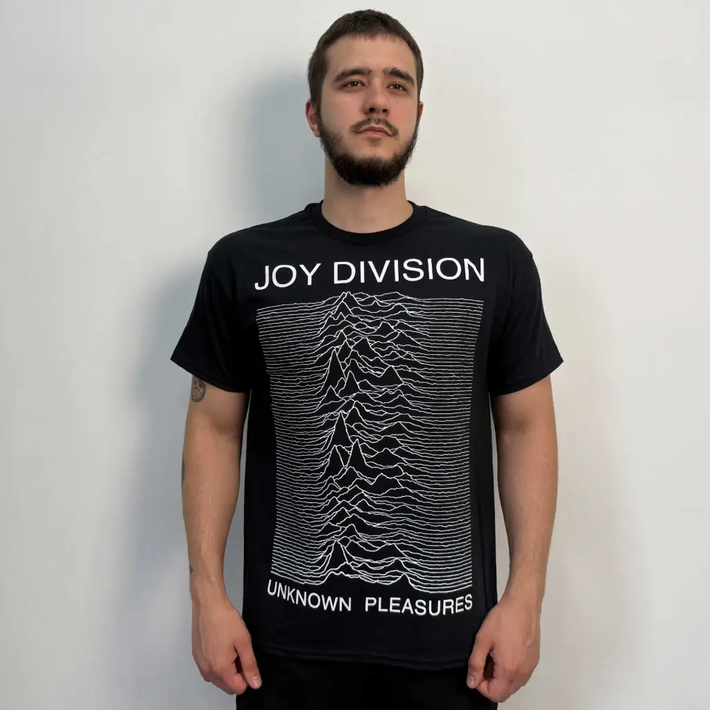 Футболка Joy Division - Unknown Pleasures чорна