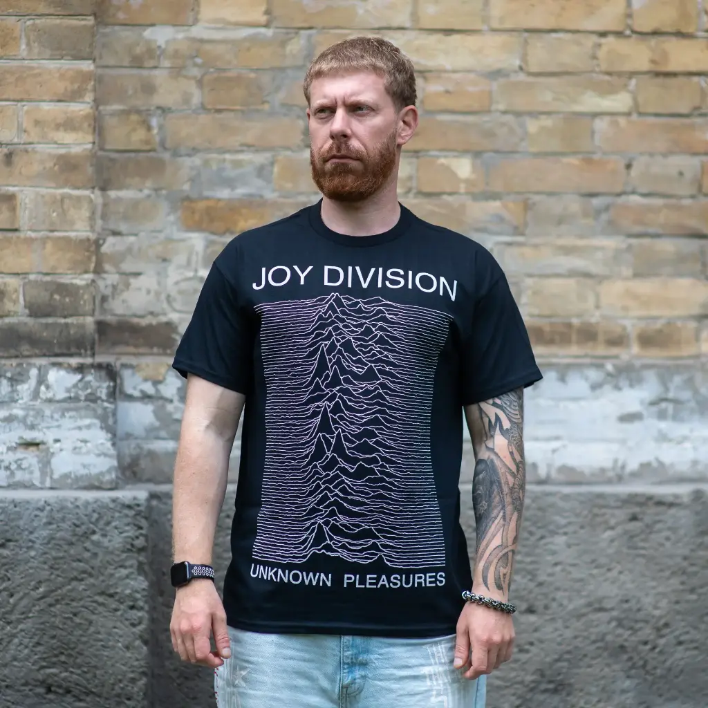 Футболка Joy Division - Unknown Pleasures чорна