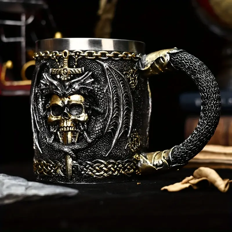 Кружка металева Дракон - Dragon