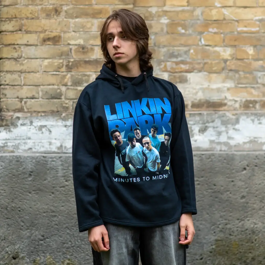 Худі Linkin Park - Minutes to Midnight чорне