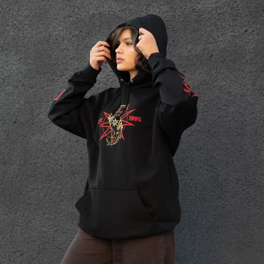 Худі Slipknot - Iowa Des Moines 1995 чорне 