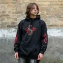 Худі Slipknot - Iowa Des Moines 1995 чорне 