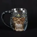 Кружка металева Череп Воїна - Warrior's Skull