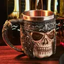Кружка металева Череп Воїна - Warrior's Skull