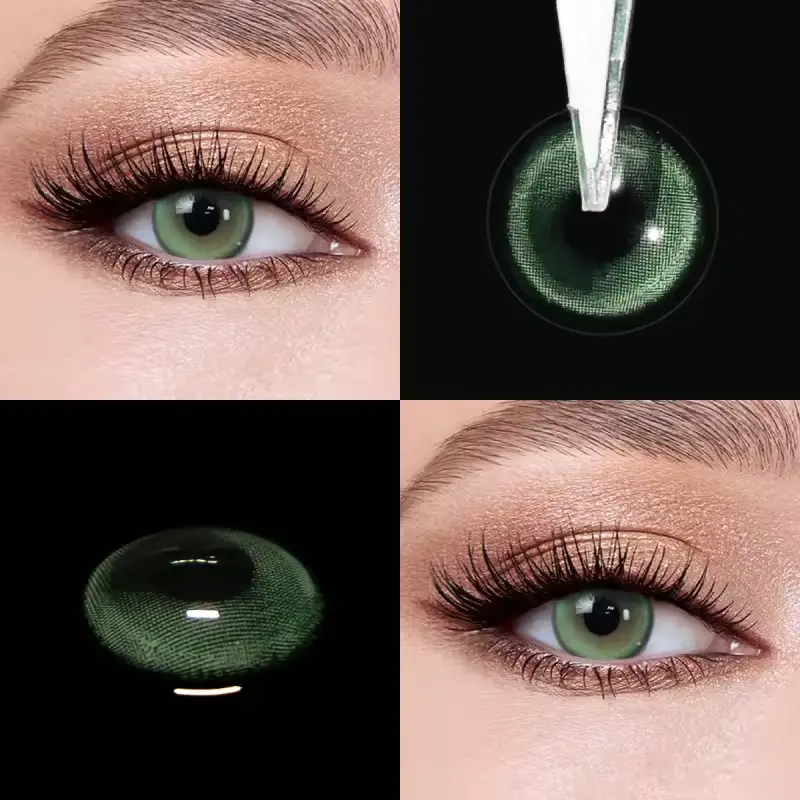Контактні лінзи Aura green зелені