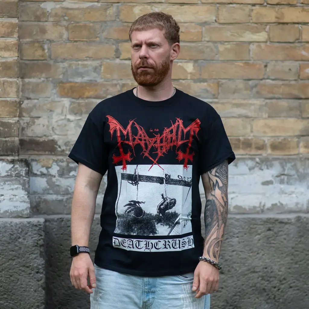 Футболка Mayhem - Deathcrush чорна 