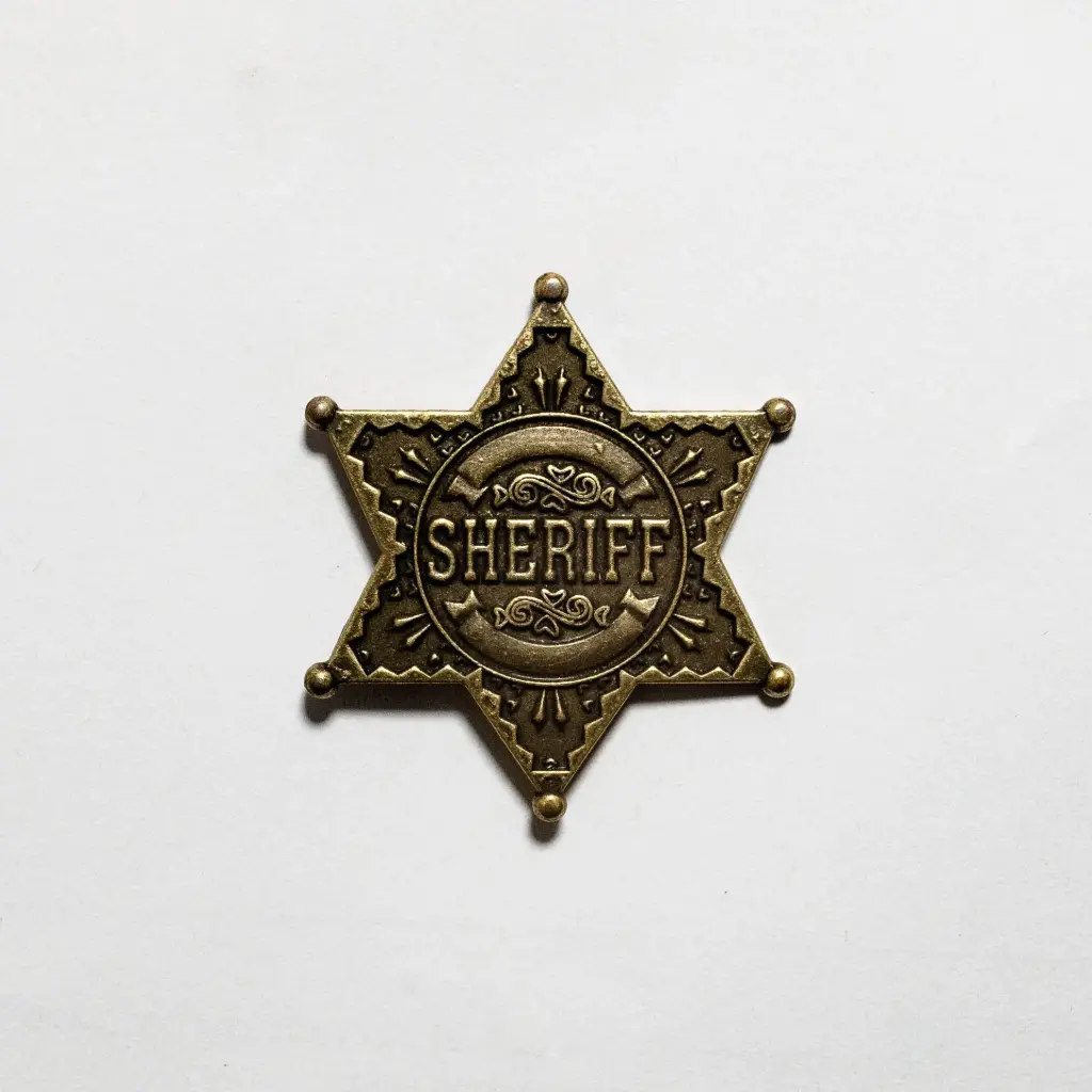 Пін Зірка Шерифа - Sheriff Star