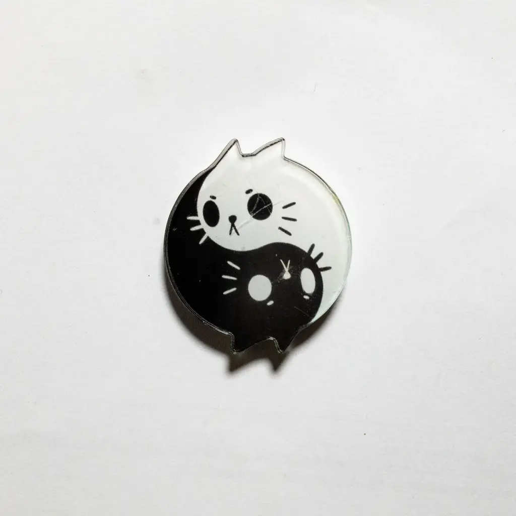Пін Коти Інь-Ян - Cats Yin and Yang