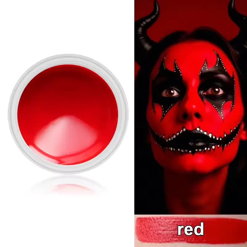 Аквагрим для обличчя та тіла червоний 30 г