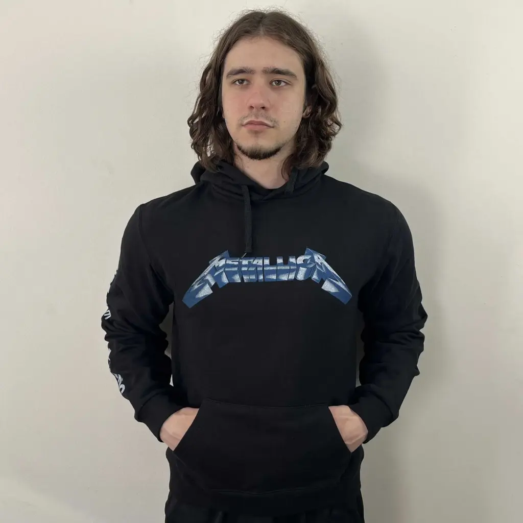 Худі Metallica - Ride The Lightning чорне