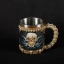 Кружка металева Череп та Кістки - Skull and Bones