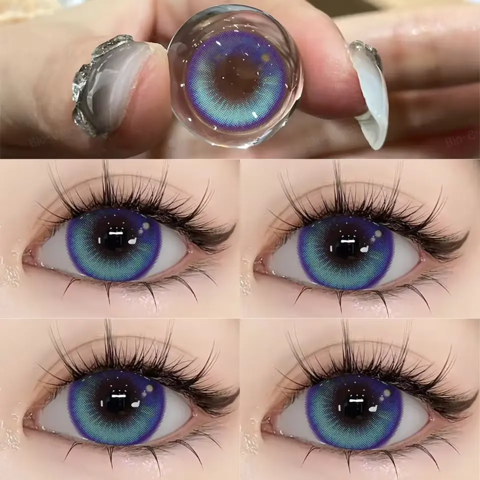 Контактні лінзи GIRL TEARS блакитні