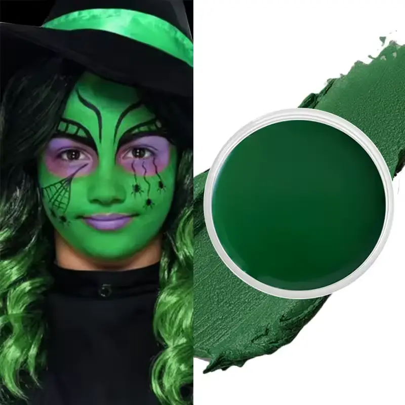 Масляна фарба для гриму зелена 30 г