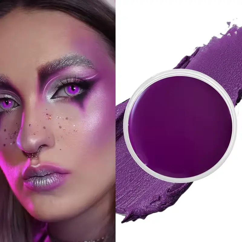 Масляна фарба для гриму фіолетова 30 г