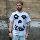 Футболка Misfits Skull біла