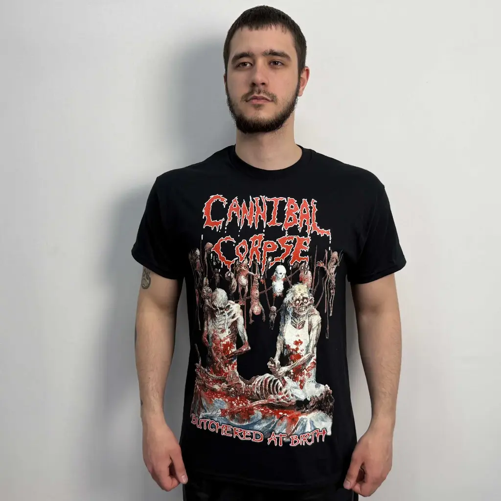 Футболка Cannibal Corpse - Butchered At Birth чорна