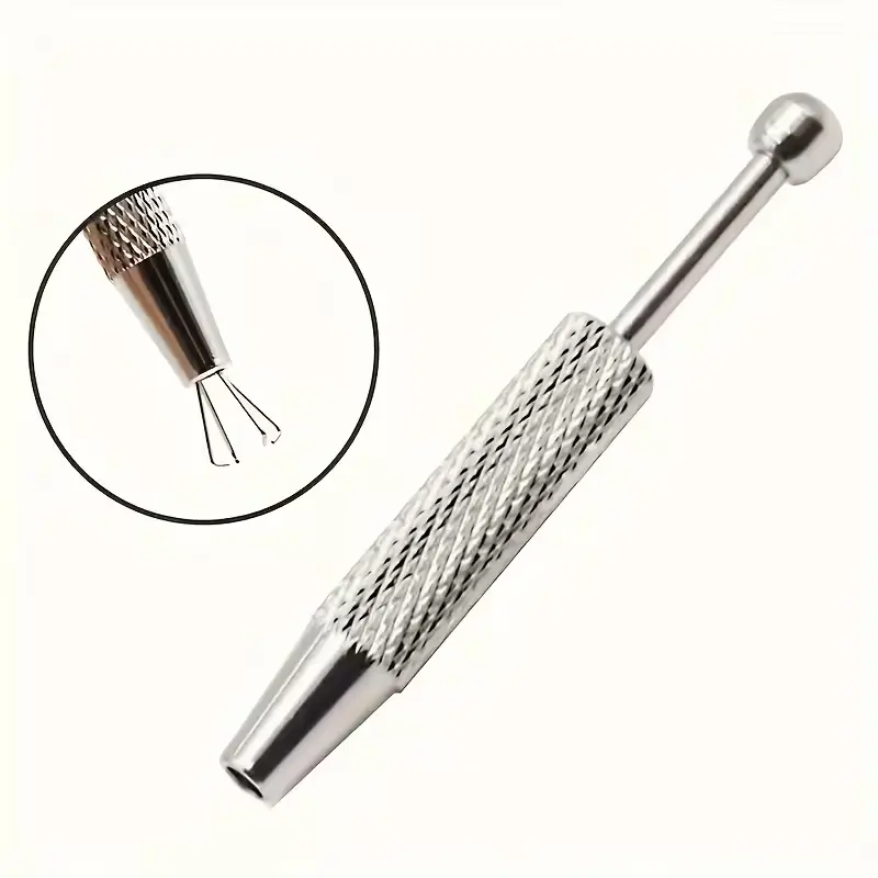 Затискач зажим для накруток тримач для пірсингу пінцет