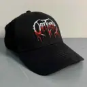 Бейсболка Obituary Logo White/Red