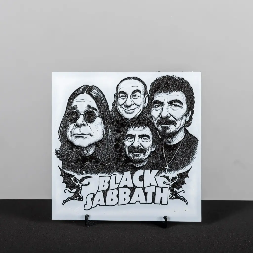 3D картина Black Sabbath Band з підставкою