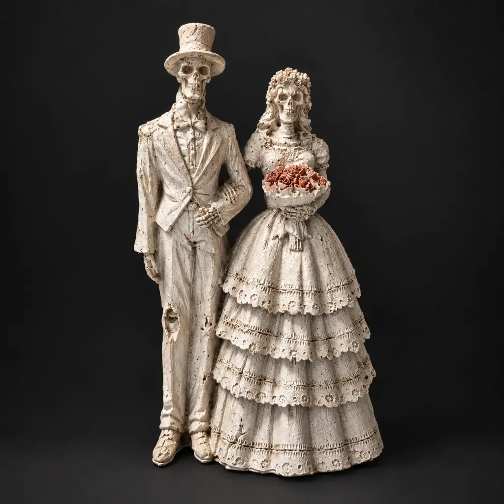 Статуетка Весілля Скелети - Skeleton Wedding