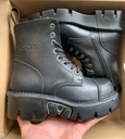 Черевики шкіряні New Rock M-NEWMILI083-S19 Black матова шкіра платформа