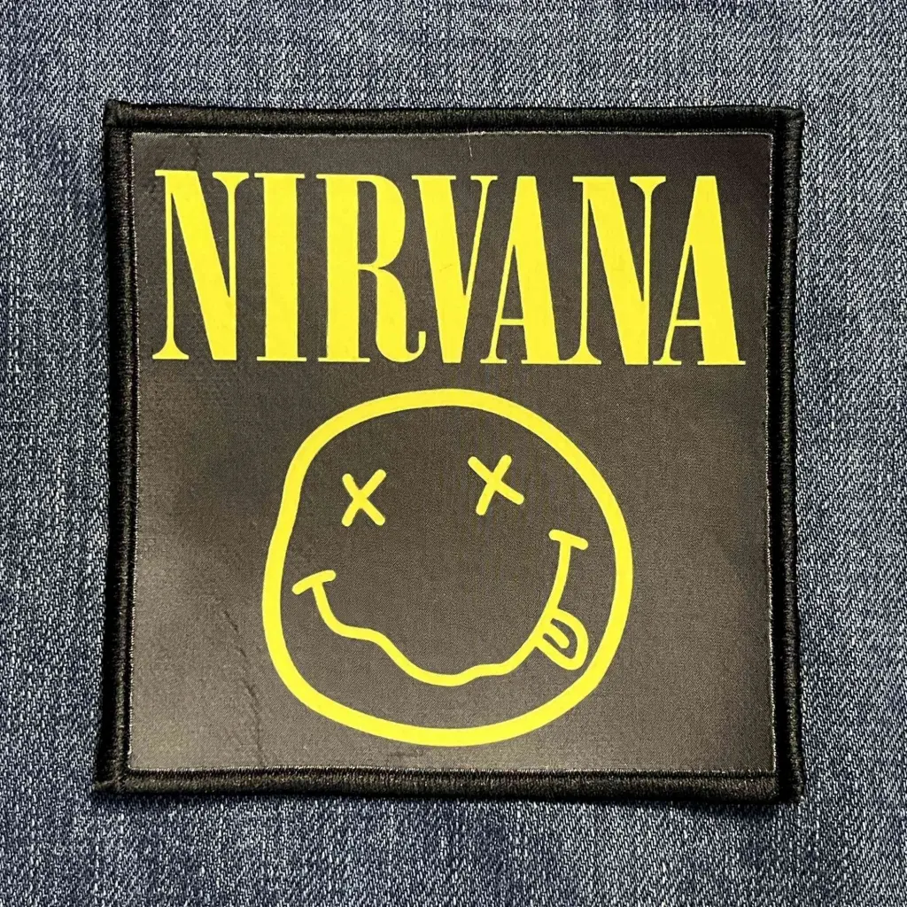 Нашивка Nirvana Smile друкована