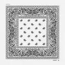 Бандана Коловорот Бута з малюнком "Турецький огірок" біла