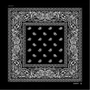 Бандана Коловорот Бута з малюнком "Турецький огірок" чорна