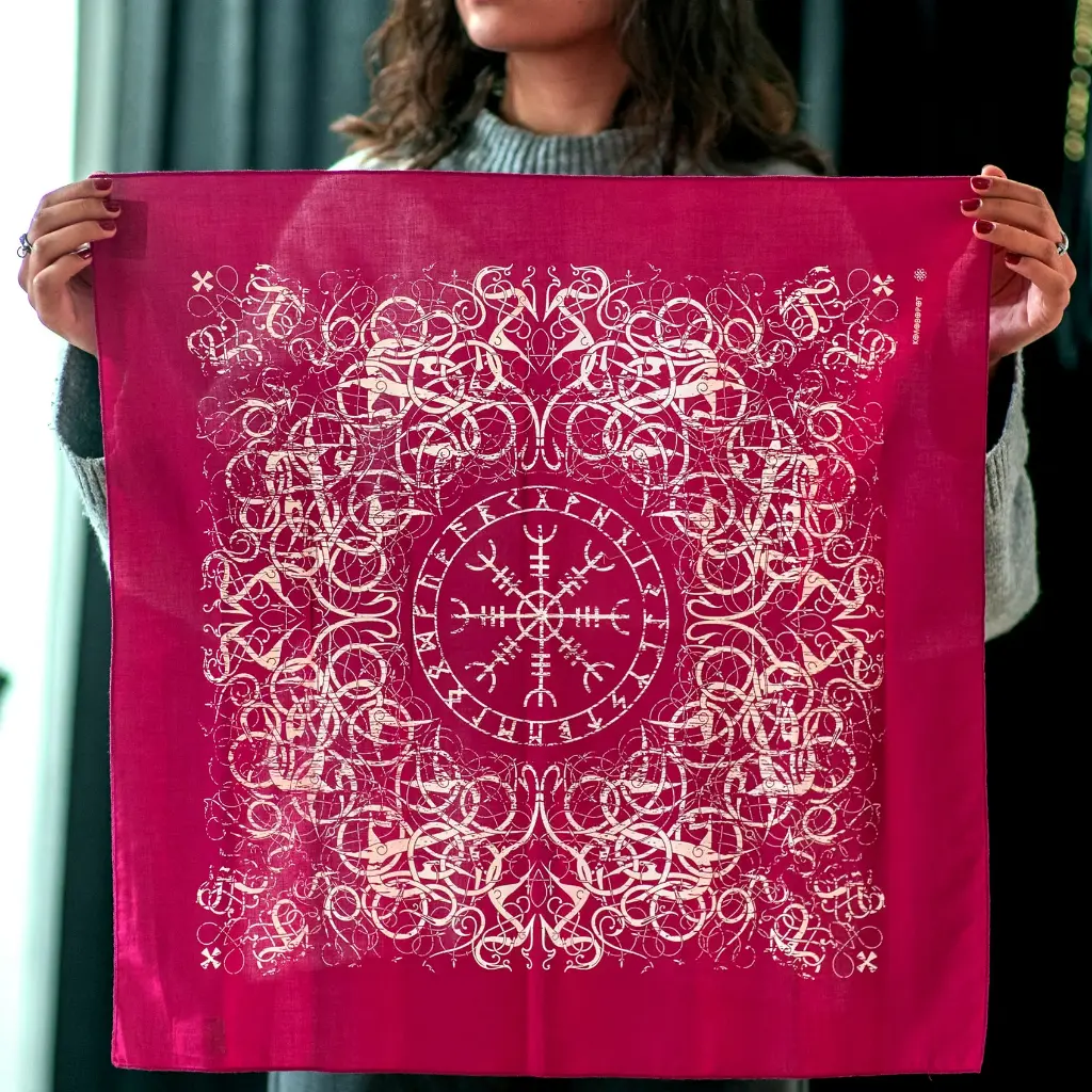 Бандана Коловорот Північ бордова