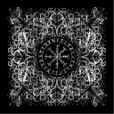 Бандана Коловорот Північ чорна