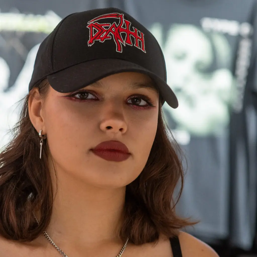 Бейсболка Death Logo Red