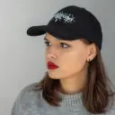 Бейсболка Nokturnal Mortum - Goat Horns White Logo