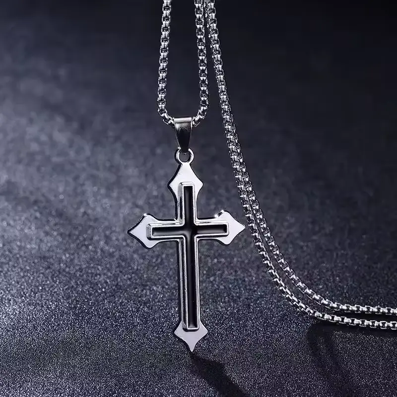 Кулон на ланцюжку Хрест - Cross готичний